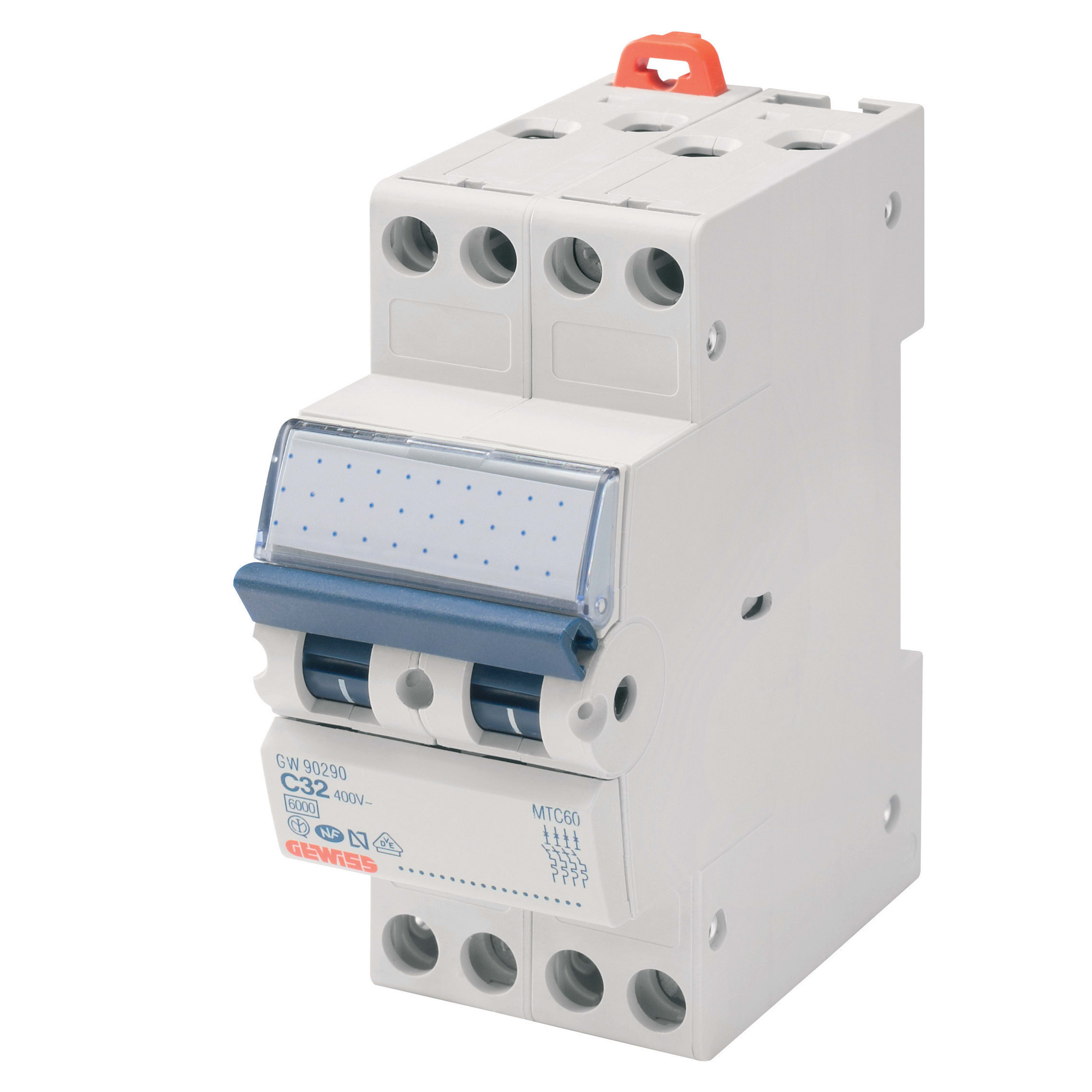 GEWISS - GEWGW90091 INT.MAGNET.COMPATTO 4P C13 4,5KA 2M