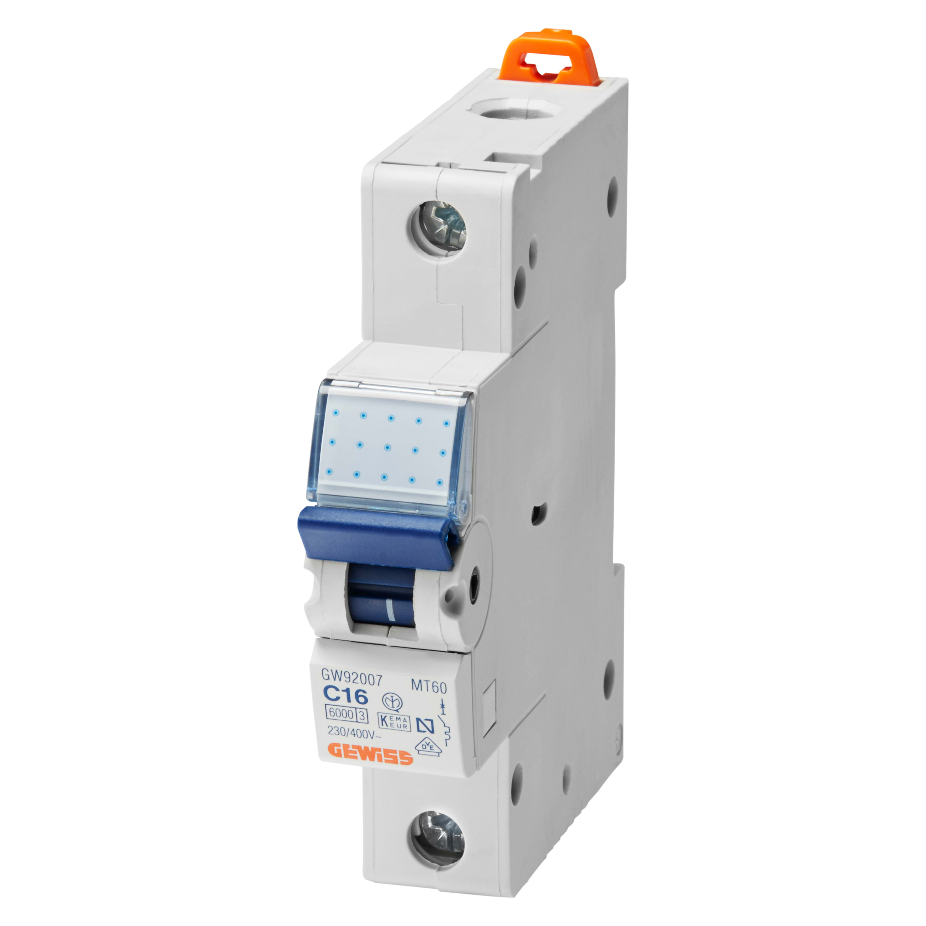 GEWISS - GEWGW92213 INT. MAGNETOTERMICO 1P B63 6KA 1M