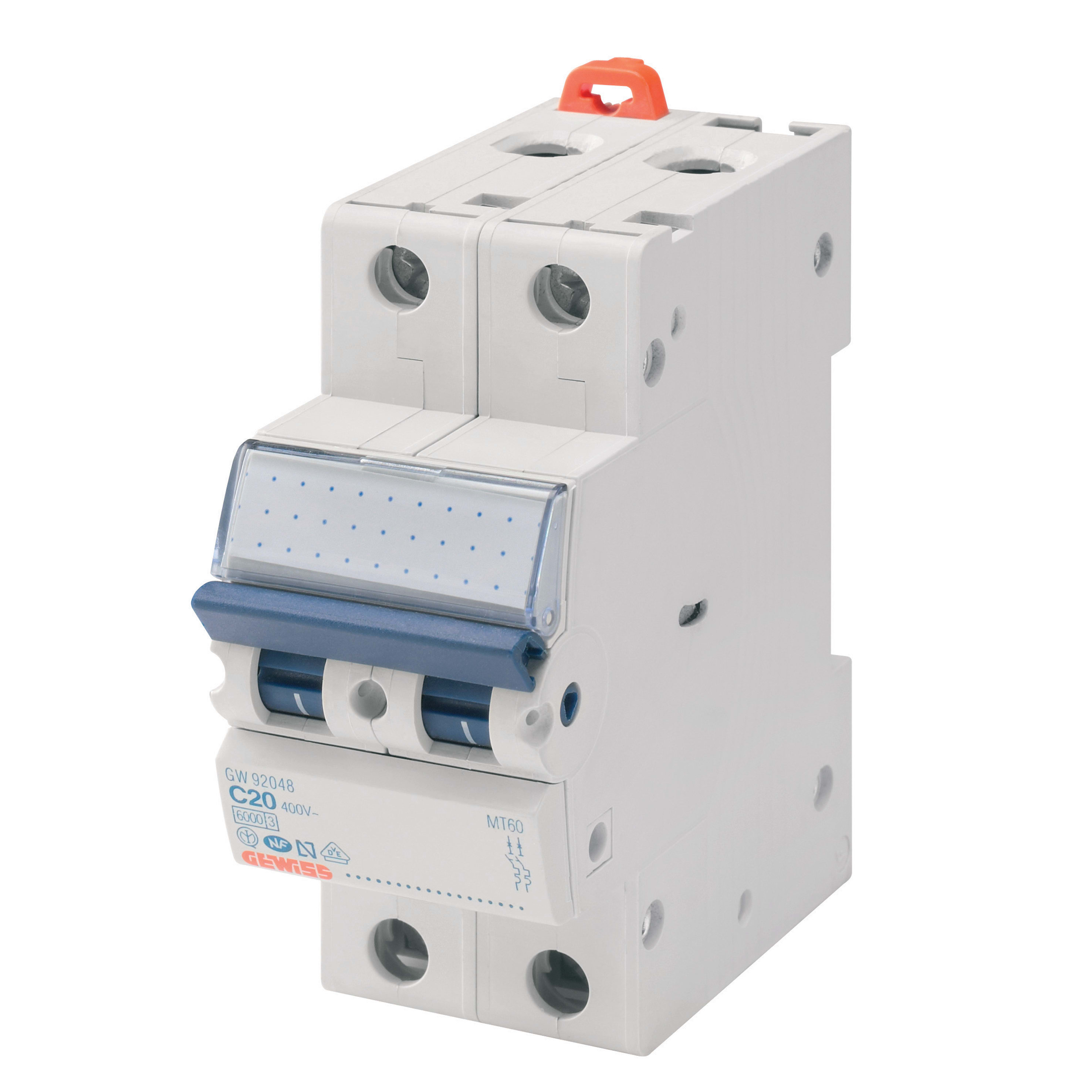 GEWISS - GEWGW92254 INT. MAGNETOTERMICO 2P B13 6KA 2M
