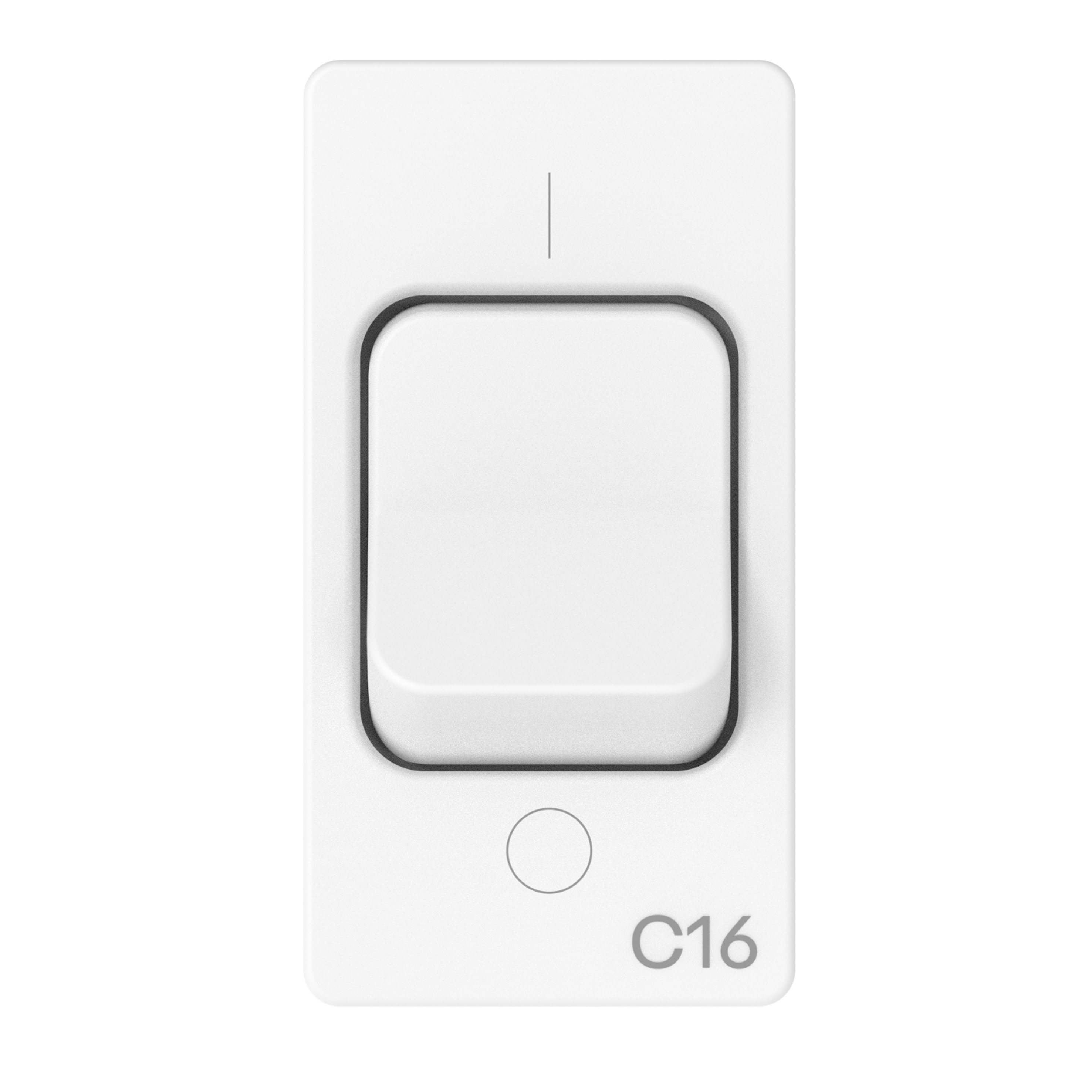 GEWISS - GEWGWC20436 MCB 1P+N C16 3KA 230V BIANCO