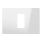 GEWISS - GEWGWC25101TBN PLACCA 1M BIANCO
