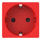 GEWISS - GEWGWC20297 PRESA 2P+T 16A STD TEDESCO 2M ROSSO