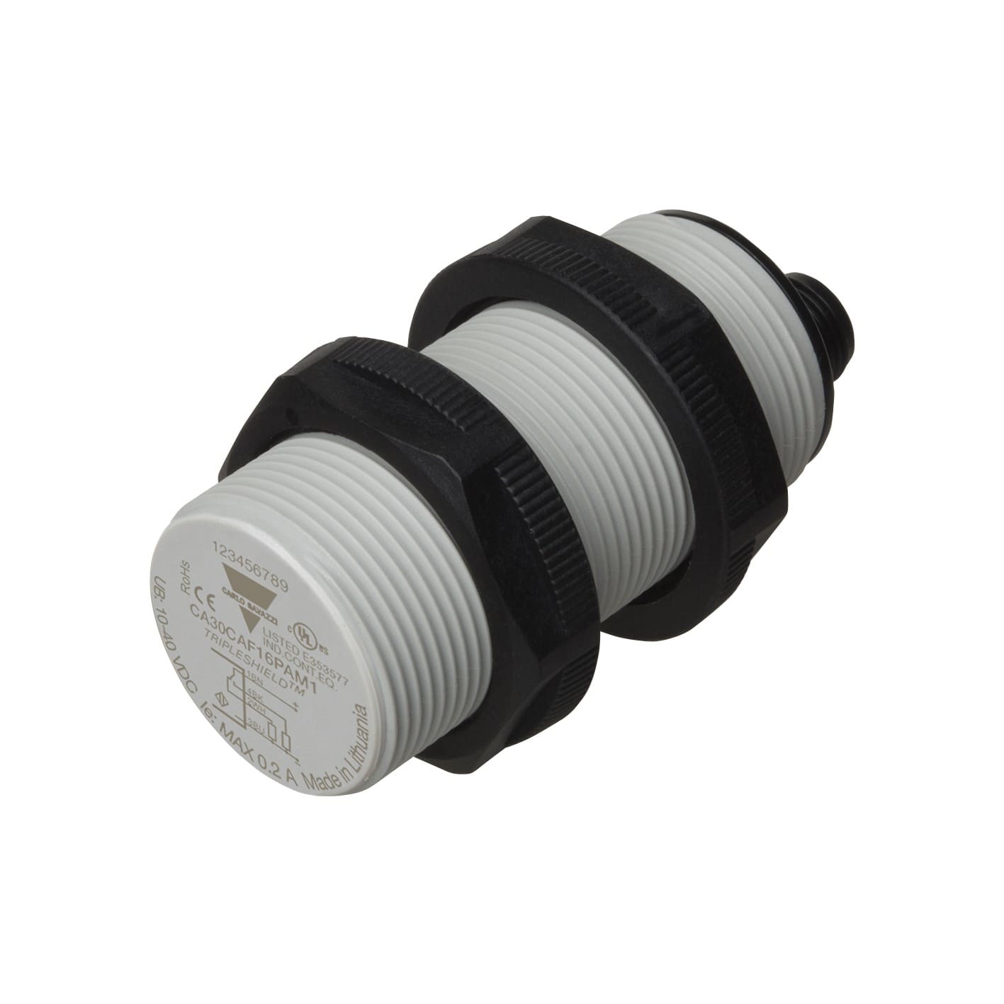 CARLO GAVAZZI - GAVCA30CAF16PAM1 SENS. CAP. M30 TOT SCH PNP NO+NC CONN