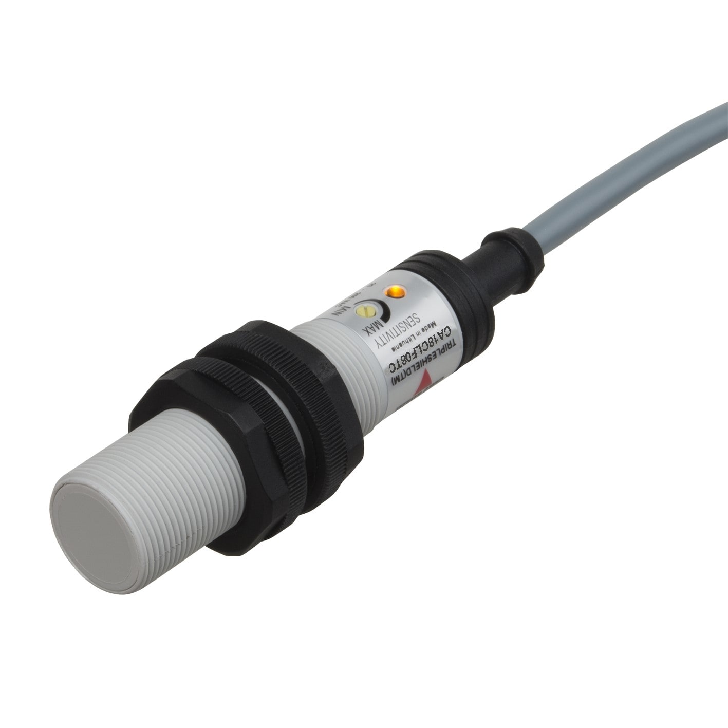 CARLO GAVAZZI - GAVCA18CLF08TC SENS. CAP. PER CA M18 SN= 8MM NC CAVO