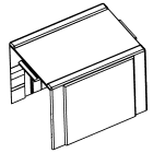 CANALPLAST - CANGT6TBEU GIUNTO T 80X60 BI 9010