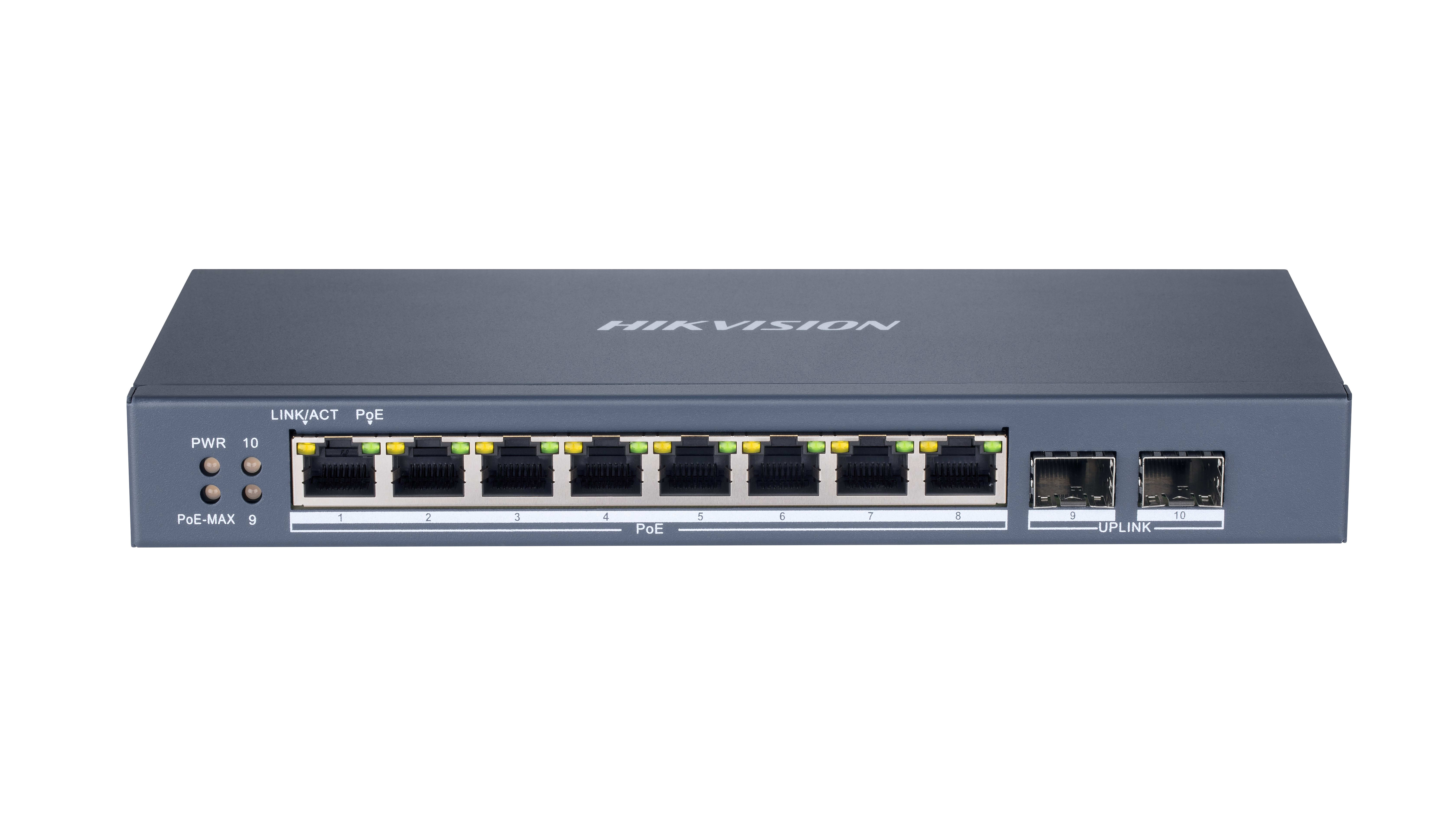 HIKVISION ITALY SRL - HIK301802995 DS-3E1510P-EI SMART MANAGED POE GIGABIT
