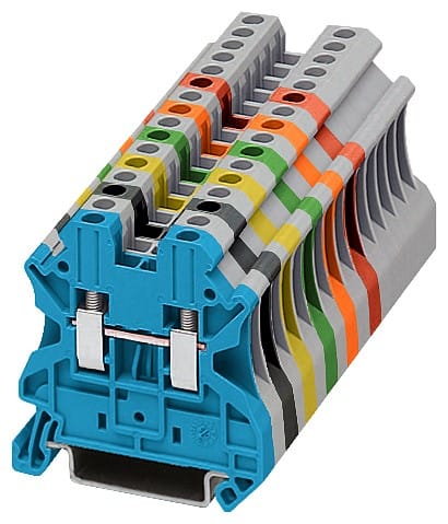 SIEMENS - SIE8WH10000AF02 MORSETTO PASS. A VITE 2,5MM2 ROSSO