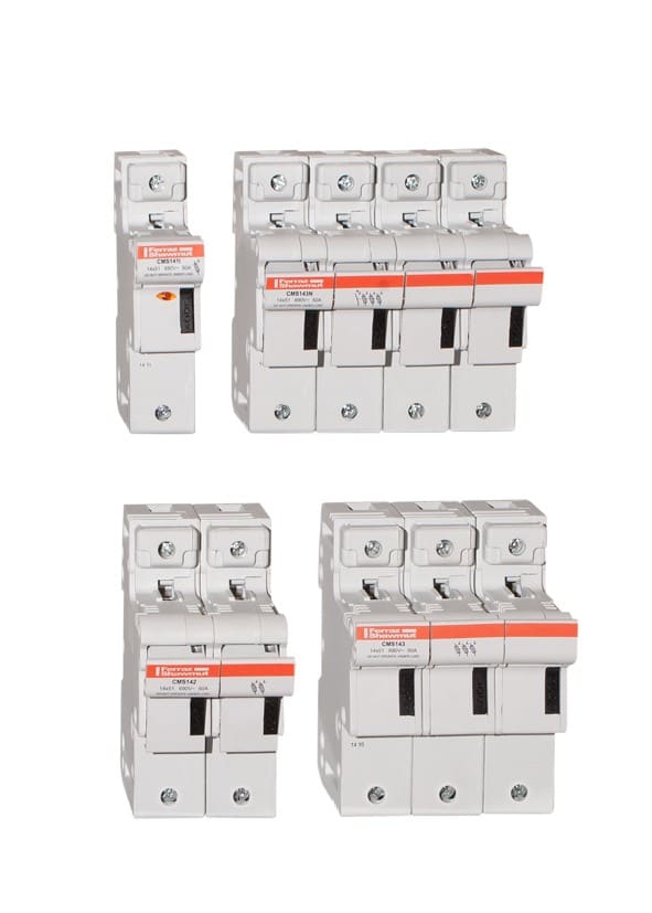 MERSEN ITALIA SPA - XESA331062 PORTAFUS. BT CMS14X51 CON MICRO 2P