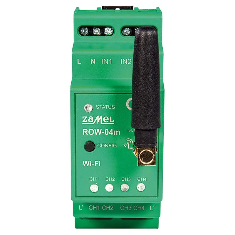 ELCART DISTRIBUTION - ERT360042200 CONTROLLER 4CANALI DIN RAIL SUPLA
