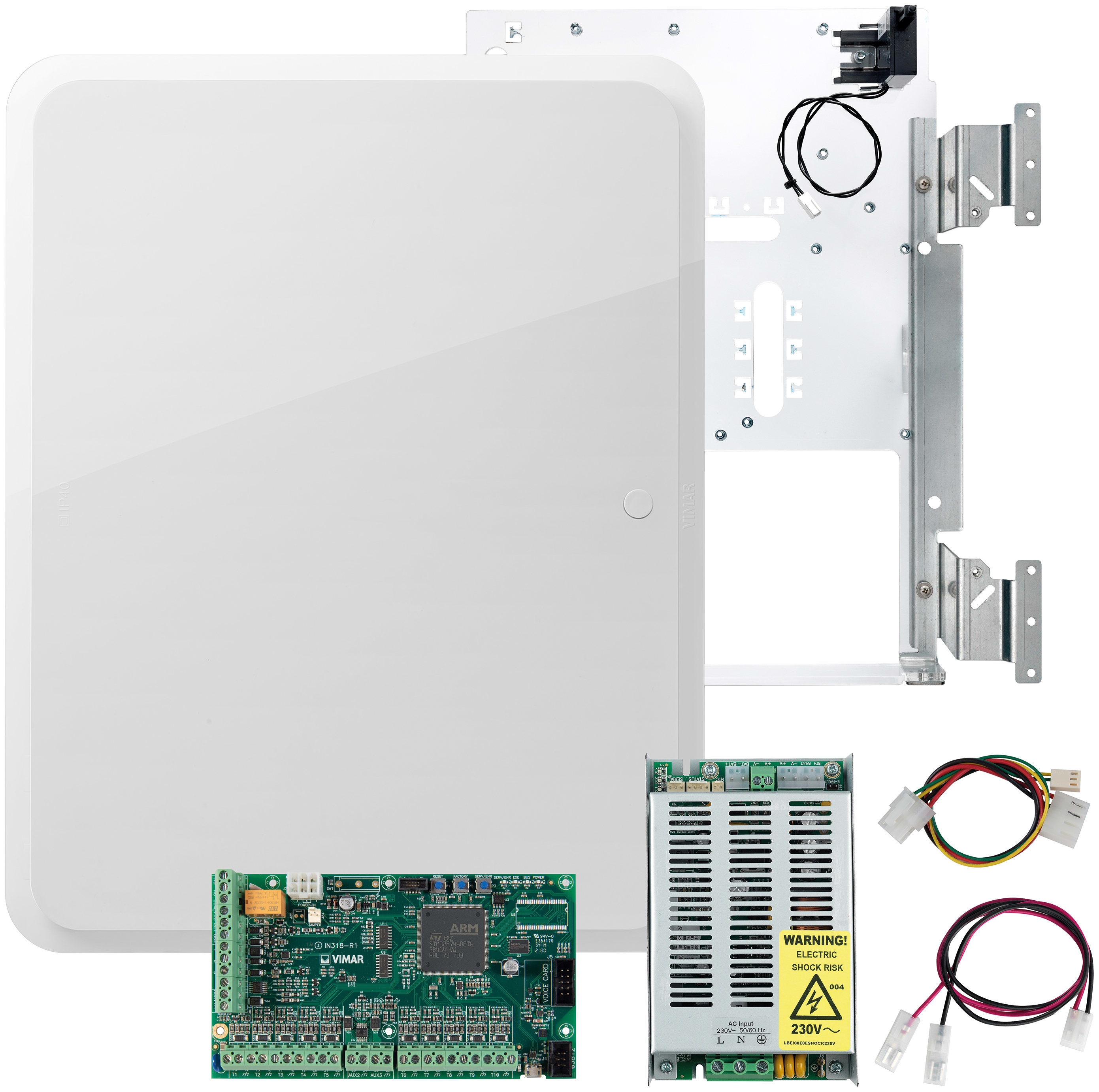 VIMAR SPA - VIW0K03800.01 BY-ALARM PLUS KIT CENTR. 25 ZONE INCASSO