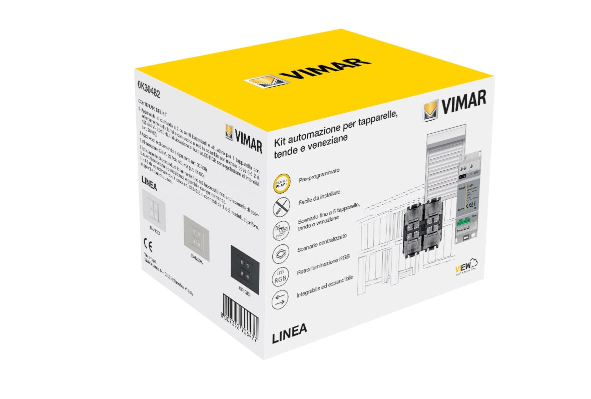 VIMAR SPA - VIW0K30482 KIT DOMOTICO TAPPARELLE PREPROGRAMMATO