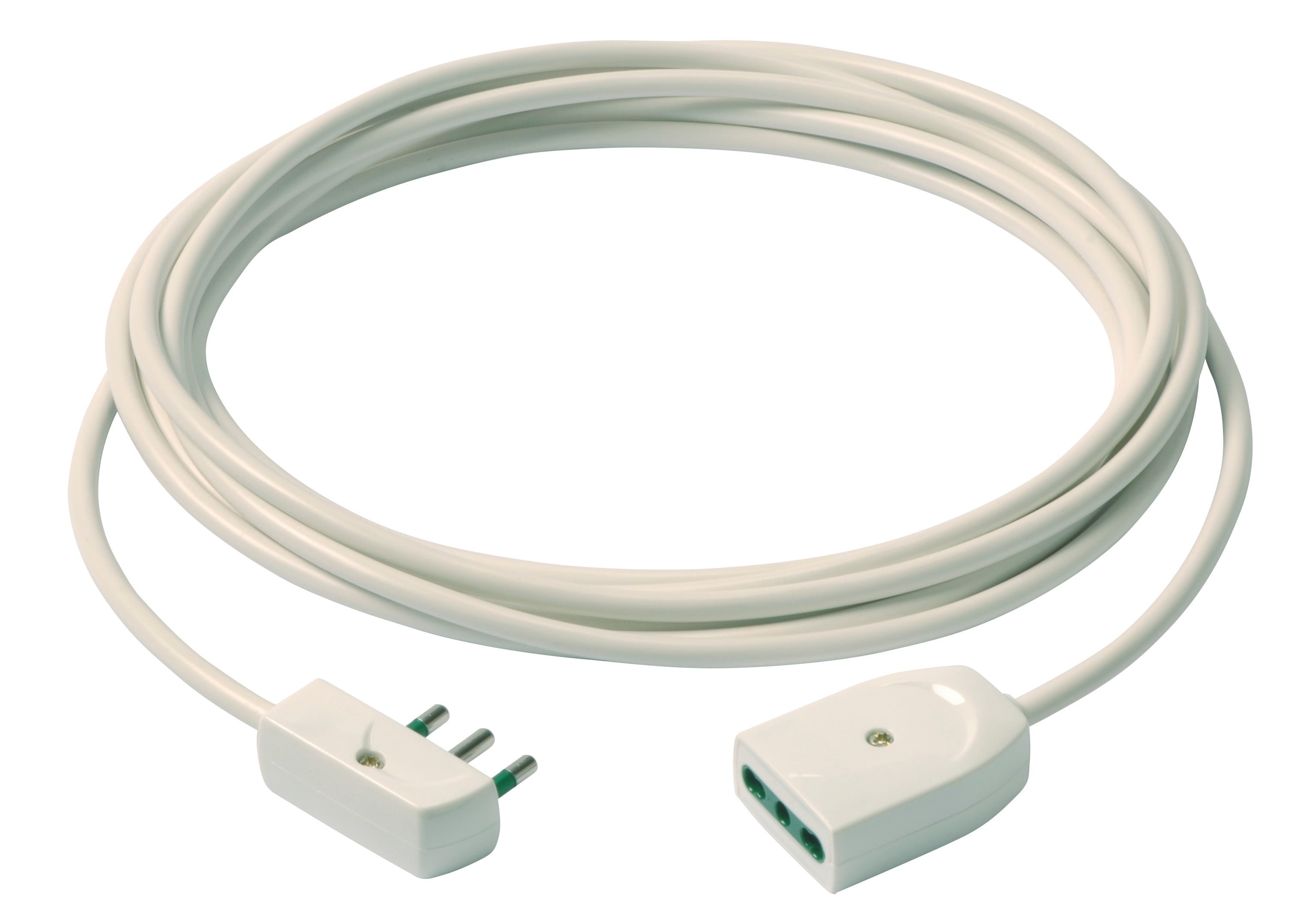 VIMAR SPA - VIW0P32386.B CAVO PROLUNGA 3G1+SPINA PIATTA 3M BIANCO