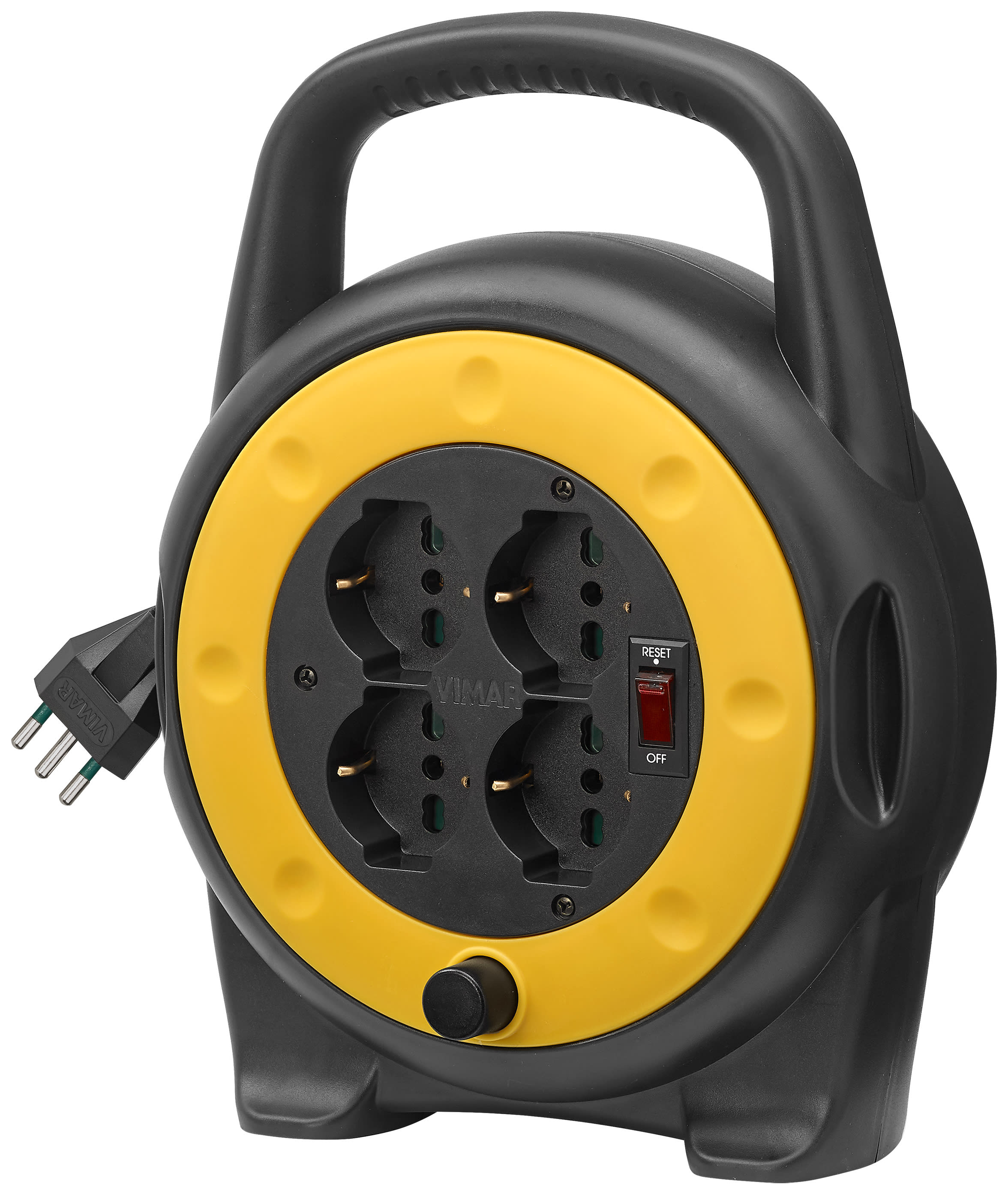 VIMAR SPA - VIW0P32702 AVVOLGICAVO 10A 4 USCITE UNIVERSALI 5M