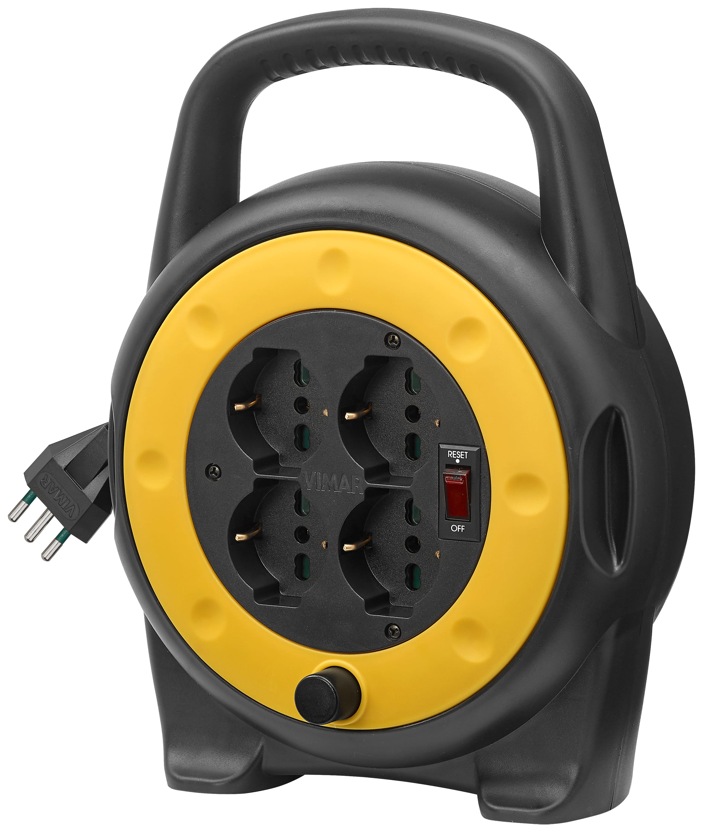 VIMAR SPA - VIW0P32702 AVVOLGICAVO 10A 4 USCITE UNIVERSALI 5M