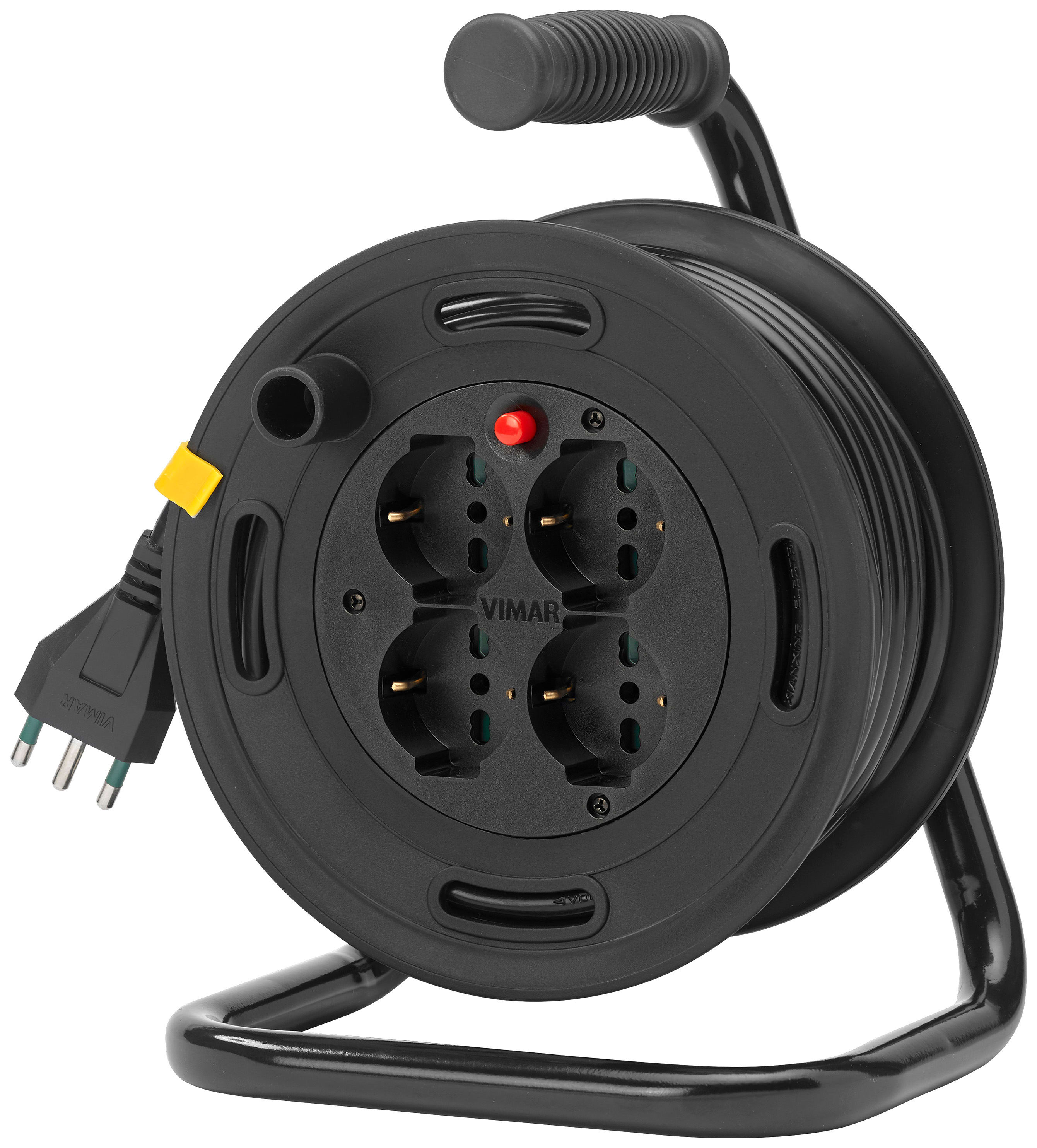 VIMAR SPA - VIW0P32730 AVVOLGICAVO 16A 4 USCITE UNIVERSALI 15M