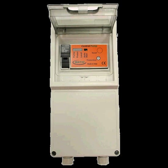 MATIC SRL - MATDBAQ09 QUADRO CONTROL PUMP MONOFASE 9A