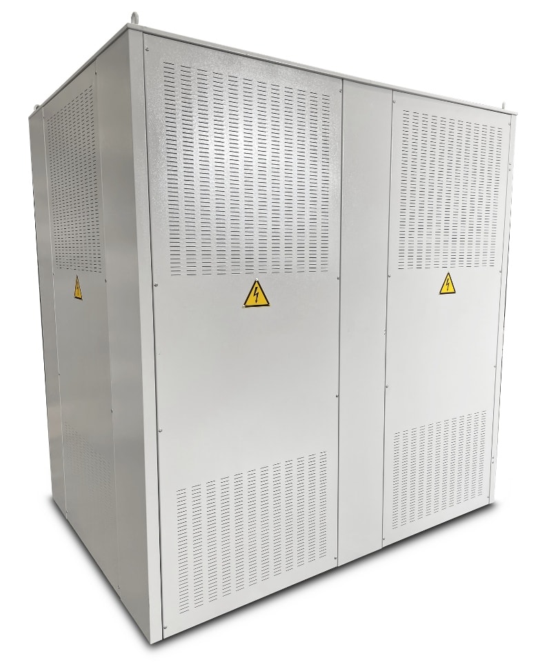 LEF SRL - LEXBOX5.MEDIA-1600 BOX TRAFO MT-FINO A 1600 KVA IP31-PAVIME