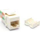 MAYFLEX UK LIMITED - EXL100-010-24 EXCEL CAT5E UNSCREENED KEYSTONE JACK 90D