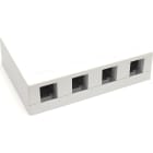 MAYFLEX UK LIMITED - EXL100-021-4P EXCEL 4 PORT KEYSTONE SURFACE MOUNT BOX