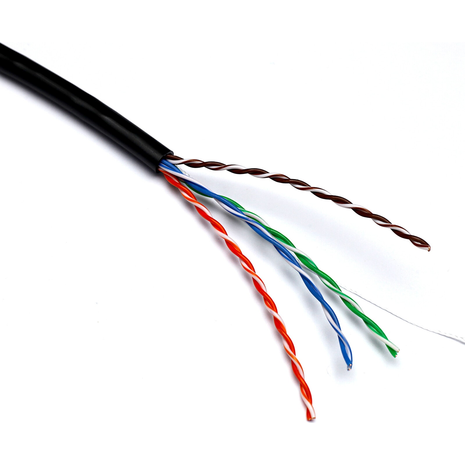 EXCEL - EXL100-090 CAVO CAT.5E U/UTP AWG24 PE FCA 305M NERO