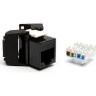 EXCEL - EXL100-215-BK EXCEL CAT6 UNSCRN LOW PROFILE TOOLLESS J