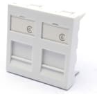 MAYFLEX UK LIMITED - EXL100-290 EXCEL FLAT 45X45MM SHUTTER 2 PORT