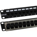 MAYFLEX UK LIMITED - EXL100-309 EXCEL CAT5E 1U 24P THROUGH COUPLER P/PAN