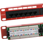 EXCEL - EXL100-451 Excel Cat5e 1U 24 Port UTP Patch Panel R