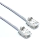 EXCEL - EXL100-513-10 PATCH AWG28 U/UTP CAT6 0.5M BIANCO 10
