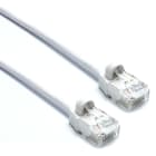 EXCEL - EXL100-513-10 PATCH AWG28 U/UTP CAT6 0.5M BIANCO 10PZ