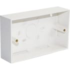 MAYFLEX UK LIMITED - EXL100-620 EXCEL DOUBLE GANG 37 MM BACK BOX