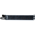 EXCEL - EXL100-681 Excel 4 Way 10 PDU 4x UK Socket UK Plug