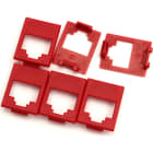 MAYFLEX UK LIMITED - EXL100-775-001 EXCEL RED IDENT PORT INSERTS FOR 100-775