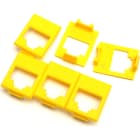 MAYFLEX UK LIMITED - EXL100-775-004 EXCEL YELLOW IDENT PORT INSERTS FOR 100-