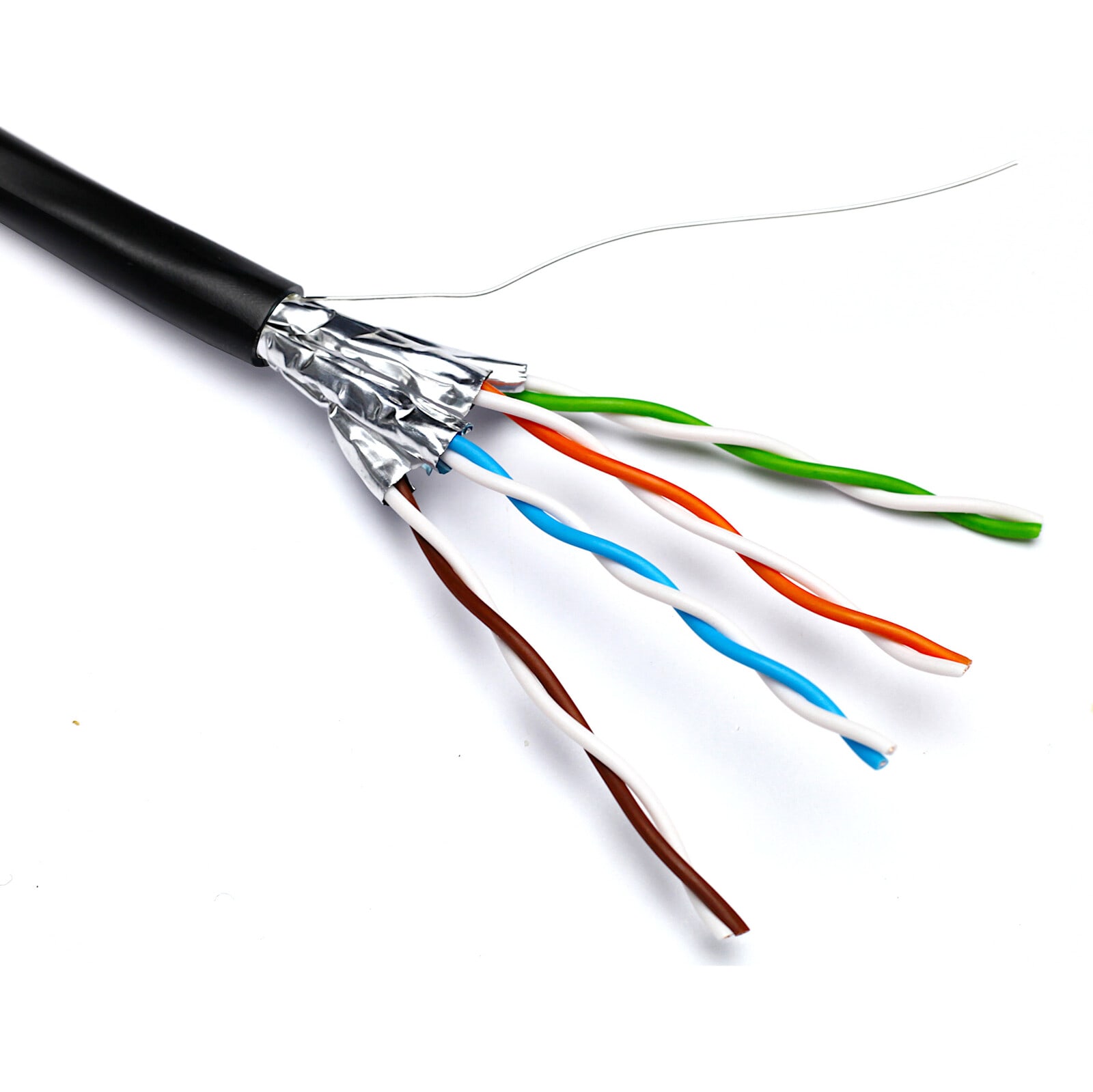 MAYFLEX UK LIMITED - EXL100-993 EXCEL CAT6A CABLE U/FTP PE EXT FCA 500 M