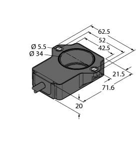 TURCK BANNER SRL - TUK100001815 RI60P2-QR20-LU4X2-0.15-DT04-3P