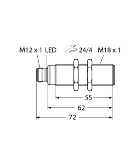 TURCK BANNER SRL - TUK100000748 RU50U-S18-LI8X-H1141