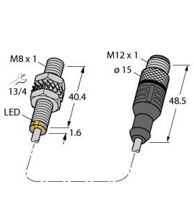 TURCK BANNER SRL - TUK4685747 BIM-UNT-AP7X-0.3-PSG3M