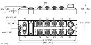 TURCK BANNER SRL - TUK100001827 TBIP-L4-4FDI-4FDX