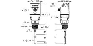 TURCK BANNER SRL - TUK100001871 LS-534-0700-LIU24PN8X-H1181