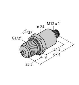 TURCK BANNER SRL - TUK100004868 PT1V-1008-IX-H1143