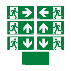 EATON - EAONEXI-PLEX-IP PANN.BIFACC. IP65 30M CON SET PITTOGRAMM