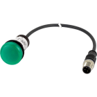EATON - EAO185120 C22-L-G-24-P1 SPIA VERDE 24V, 0,2M, M12