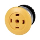 EATON - EAO216768 M22-DRP-Y-X FUNGO SENZA CAP. PERM.GIALLO