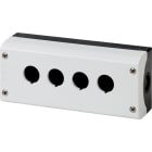 EATON - EAO216539 M22-I4 CUSTODIA 4 FORI, NERO /GRIGIO
