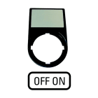 EATON - EAO216499 M22S-ST-GB10 PORTAETICH. COMPL. 30X50