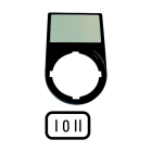 EATON - EAO216486 M22S-ST-X93 PORTAETICH. COMPL. 30X50