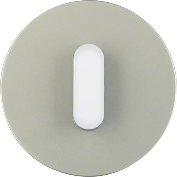 BERKER - BRK1001201400 PLACCA+TRAVRS. X INT/PULS.R.CLASS INOX B