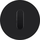 BERKER - BRK1001204500 PLACCA+TRAVRS. X INT/PULS.R.CLASS NERO