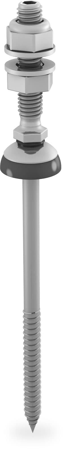 K2 - SYSTEMS GMBH - K2S1001420 SOLIDRAIL SOLARFASTENER 8X200/70 W FZD